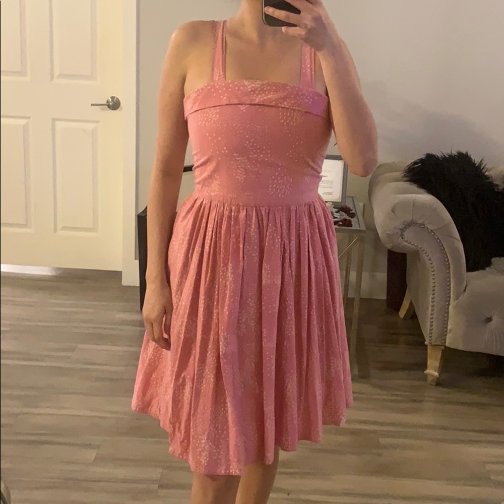 Reformation Pink Floral Dress
